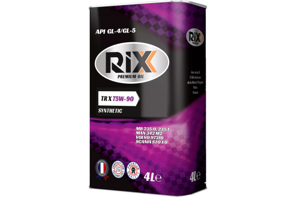 RIXX TR X SAE 75W-90 API GL-4/5