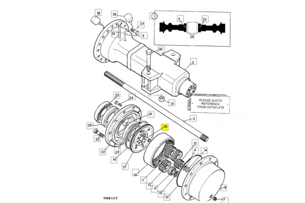 Болт М14х70 826/01060