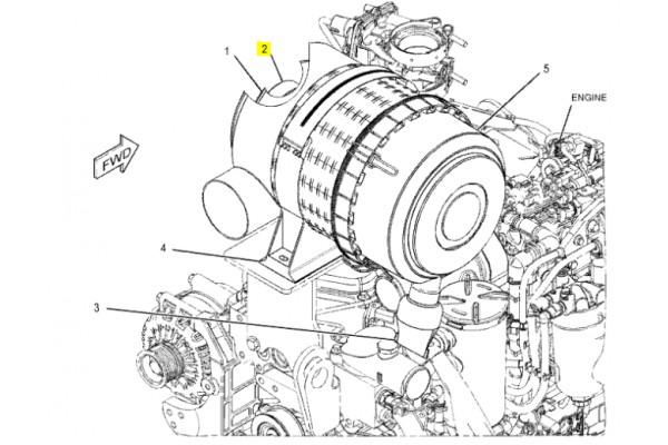 Фильтр воздушный 2229021