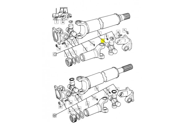 Крестовина 914/03402