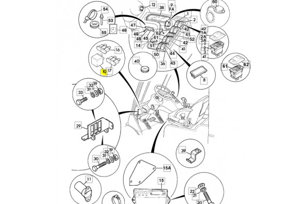 Реле 12V 6W 716/25800
