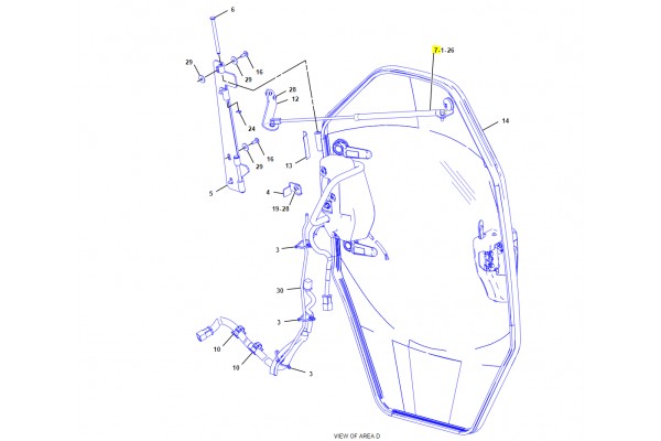 Пружина газового амортизатора 4447873