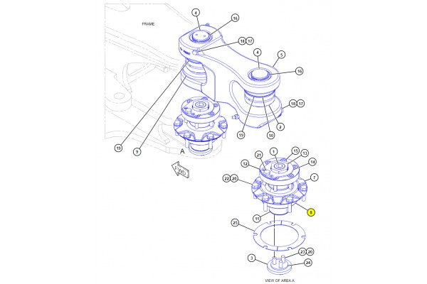 Втулка крепления 4450281 Втулка крепления 4450281