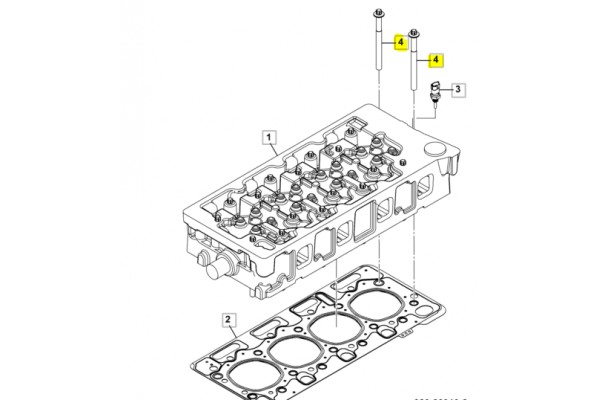 Болт ГБЦ 320/02711