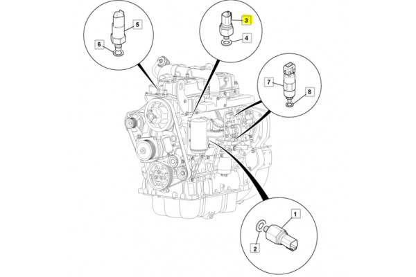 Датчик температуры Dieselmax 320/04554