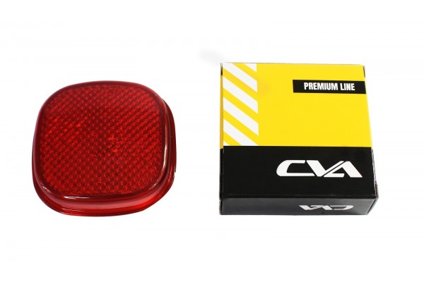 Стекло фонаря (красный) 700/50072