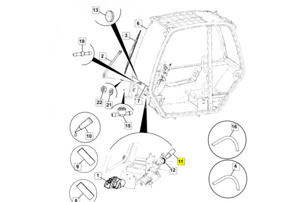 Переключатель света 701/80297