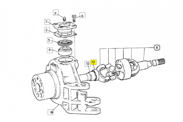 Сальник 45х65х18.5 904/50047
