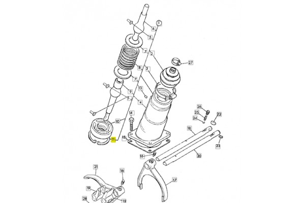 Кольцо стопорное 2203/1080