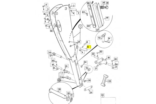Палец CVA 811/50373