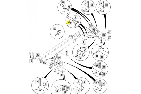 Палец стрелы 811/70088