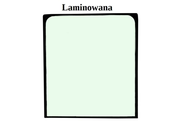 Стекло переднее верхнее 334/D4357