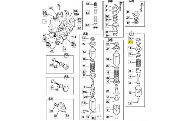 Кольцо рез. 25/975704
