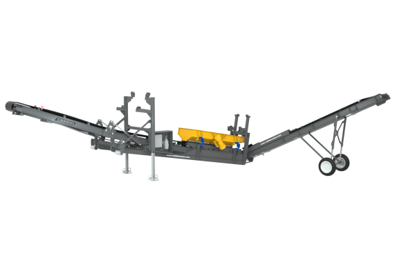  Мобильный грохот контейнерного типа RM CS2500 1D/2D